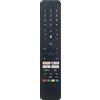 VINABTY Telecomando vocale sostituito Adatto per Panasonic TV TX-24MS480B TX-32MS490B TX-43MX650B TX-50MX650B TX-55MX650B und passend für JVC TV LT-32CA120 LT-39CA120 LT-24CA120 LT-43CA420
