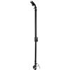 Tiiyee Asta di supporto, supporto per slider video per fotocamera professionale in lega di alluminio Aste per treppiede portatili Staffa a forma di ferro di cavallo con cursore regolabile per smartphone Viag