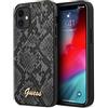 CG MOBILE Guess GUHCP12SPUSNSMLBK - Custodia rigida per iPhone 12 Mini 5,4, colore: Nero