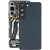 Audiosystem Scocca Cover Back Copri Batteria posteriore Per SAMSUNG GALAXY S22 SM-S901 S901B 5G S901B/DS con Vetro Fotocamera Ricambio Sostituzione Riparazione Blue Blu