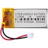 Liter energy battery Batteria 501740 LiPo 3.7V 250mAh 0.925Wh Ricaricabile Connettore PH2.0 (JST-PHR-02) Tipo B Litio: Assicurarsi che la polarità del dispositivo corrisponda 42x17x5mm (PH2|250mAh|501740)