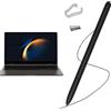 Peixiong Galaxy Book Pro 360 S - Penna compatibile con Samsung Galaxy Book5 360, Book5 Pro 360, Book4/Pro 360, Book3/Pro 360, Galaxy Book Pro 360 senza Bluetooth + punte (nero)