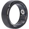 Jectse Smart Ring Health Tracker, Anelli Fitness Tracker Bluetooth per Donne e Uomini, Contapassi Integrato, Monitoraggio del Sonno, Impermeabile IP68, Durata Batteria 7 (BLACK)