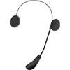 OBEST Cuffia Bluetooth 5.0 per Moto, Ultrasottile Cuffia Stereo Casco per Moto, Cuffie Impermeabili con Manodopera e Ammortizzazione Acustica per Equitazione/Sci/Arrampicata e Attività all'aperto