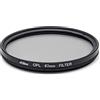vhbw filtro polarizzatore universale per obiettivi di fotocamere con attacco da 67mm - Filtro polarizzante circolare (CPL), nero