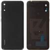 Riihoo Cover posteriore per batteria sostitutiva parti di ricambio compatibile con Huawei Y6 Pro (2019), (nero, nero mezzanotte)