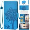 Asuwish Custodia per Huawei P20 Lite, con pellicola protettiva in vetro e scomparto per carte di credito, pieghevole, in pelle, supporto Hawaii P 20 P20lite 20P ANE-LX1 Nova 3E, colore: blu