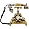 mesterth Telefono fisso Vintage,Telefono cablato per la casa,Telefono antico,Ufficio antico Retro Nostalgia Fissa casa, per la decorazione di caffè, bar, finestre, decorazione della casa