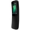 Nokia 8110 4G 2.45 Dual SIM 4G 0.5GB 4GB 1500mAh Black - Smartphones (6.22 cm (2.45), 0.5 GB, 4 GB, 2 MP, KaiOS, Black) [versione Spagnola]