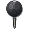 LAGE Ricambio Chiave Guscio con Lama per Telecomando Mercedes Benz Smart ForTwo 450 Roadster Crossblade City Coupe City Cabrio a 3 Tasti