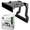 SATKIT Supporto a Clip per Sensore di Movimento Montaggio su TV Nero Installazione Senza Attrezzi