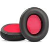 YunYiYi Cuscinetti di ricambio per auricolari compatibili con Focal Spirit One/Focal Listen Wireless Pro Cuffie in memory foam (rosso)