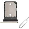 Cemobile Supporto per slot per scheda SIM, ricambio per Google Pixel 8 Pro da 6,8 pollici, con anello di tenuta in gomma impermeabile e perno di espulsione aperto (porcellana/bianco)