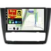 BXLIYER - [8G+256G, 8-Core] - Android 13 IPS Autoradio Per BMW 1 Series E81 E82 E87 E88 (2004-2012) - Senza fili Carplay + Android Auto - Camera & MIC - DAB Volante 360-CAM Fast-Boot - 9 Pollice 2 Din
