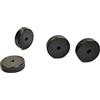 ATACAMA - Set di 4 sottopunte HD-S, per portaelettroniche e stand per diffusori, peso massimo 70 kg, colore nero