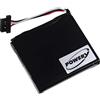 akku-net Batteria per GPS Pioneer 338937010176, 3,7V, Li-Ion