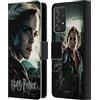 Head Case Designs Licenza Ufficiale Harry Potter Hermione Granger Deathly Hallows VIII Custodia Cover in Pelle a Portafoglio Compatibile con Galaxy A52 / A52s / 5G (2021)