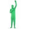 Zunate Tuta con Schermo Verde, Body Suit Full Body Split Design Uomo Scomparsa per Fotografia Film Video Effetto Foto, Costume Unisex Elasticizzato per Altezza 160-180 cm