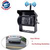 Auto Wayfeng WF Telecamera retrovisiva per auto Telecamera impermeabile a 18 LED IR per la visione notturna per camper Camper (senza specchio + nessuna linea guida per il parcheggio)