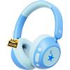 Steellumen Cuffie Bluetooth Bambina, Cuffie Bambini Antirumore con ANC, Senza Fili e Cablata, 70h Autonomia, Limite di Volume 75/85/94dBA, Pieghevole Regolabile per Scuola, Viaggio