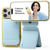 MOFT Treppiede per iPhone 16/15/14/13/12 Serie, Snap invisibile, supporto per cellulare con 3 modalità per self-vlogging, navigazione, fotografia macro, videochiamate, supporto portatile leggero