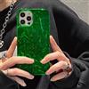 LMEIL Per iPhone 14 13 12 Pro Max Mini XR X XS Max 7 8 6 6s Plus Custodia per telefono Argento Stagnola Carta stagnola Luxury Fashion Bling Glitter Cover,LiangZumu Verde,Per iPhone13 Pro Max