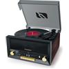 MUSE MT-112 W NEGRO (WOOD) MICROCADENA CON TOCADISCOS ESTÃ‰REO/CD/RADIO FM