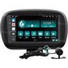 Jf Sound car audio system JF Sound - Autoradio JF-031FX-X9C-PRO Compatibile con Fiat 500 X dal 2014 9 e con CarPlay e Android Auto Wireless - DSP Audio - PlayStore - Wi-Fi - Prodotto in Italia