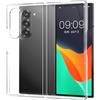 kwmobile Cover Compatibile con Samsung Galaxy Z Fold5 Custodia - Protezione per Smartphone Pieghevole - Trasparente Robusta e Antiurto - Trasparente