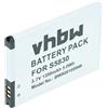 vhbw batteria compatibile con Samsung Galaxy GT-S5830, GT-S5839i, GT-S6012, GT-S5830T, Gio GT-S5660 smartphone cellulare (1350mAh, 3,7V, Li-Ion)