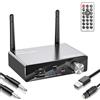 iFutniew Ricevitore Bluetooth Trasmettitore Stereo Bassa Latenza AUX 3.5mm Jack Ottico Wireless Music Audio Adapter Kit