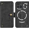 HsinchuTien TPU Nero Flip Con Silicone Chiusura magnetica In Pelle Portafoglio Caso Custodia Case Cover Pouch Per Doogee Blade GT Ultra 6.72 inch