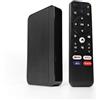 BOXPUT Lemon L2 Android TV Box, Android 12.0 Besturingssysteem/Alwin H618/BT5.4/2.4G/5G Dual WiFi 6/4K Smart TV Box 2GB RAM 16GB ROM Set Top Box con Bluetooth Voice Remote Control