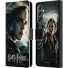 Head Case Designs Licenza Ufficiale Harry Potter Hermione Granger Deathly Hallows VIII Custodia Cover in Pelle a Portafoglio Compatibile con Samsung Galaxy A25 5G