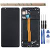 HYYT Ricambio per Samsung Galaxy A7 2018 A750 AMOLED 5.6 pollice Display LCD Touch Screen Digitizer Assembly con un set di strumenti (Original Black+Frame)