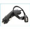 LEDLUX Alimentatore Convertitore DC-DC 3A Da DC 12V 24V a DC 5V Caricabatteria Auto USB e Micro USB Con Accendisigari Fulree