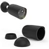 HOLACA Custodia in silicone compatibile con Tapo C460 KIT (fotocamera non inclusa), 1 custodia in silicone | nero