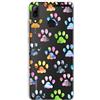 dakanna Custodia per Huawei P Smart 2019 | Tracce di Animali Domestici, Cane Gatto | Cover in Gel di Silicone TPU Morbido di Alta qualità con Sfondo Trasparente