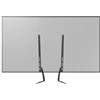 TTISJHK Supporto universale per TV LCD LED da 32 a 70 pollici, base regolabile in altezza in acciaio da 3 mm, portata massima 35 kg, ricambio per supporto da parete TV, colore nero