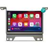 Kalakus Autoradio 7 pollici con wireless CarPlay & Android Auto, Bluetooth, GPS, WiFi, Mirror Link, FM/RDS Radio per Land Rover Discovery Sport 4 LR4 20110-2017 Bose Denso System OEM: 462200-5481