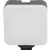CFTGIW Riempimento a LED Luce Simpatica Bianca Simpatica/foro a Vite da 4 Pollri Lampada di Riempimento Video Portatile per la Fotocamera Tripode LED Lightvideo Illuminato Lampada Riempi
