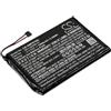 TCTK TECHTEK Batteria 1500mAh compatibile con [Garmin] Fleet 670 LM TRUCK sostituisce 361-00066-51
