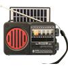 yakermur Radio A Manovella,Radio a Batteria | Torcia USB & Solare per Campeggio Escursionismo Sopravvivenza all'aperto e Emergenze