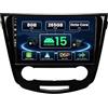 BXLIYER SXAUTO ¦8G+256G, Octa-Core¦ Android 15 Autoradio Per Nissan Qashqai J11 X-Trail Rouge (2014-2018) - Senza fili Carplay & Android Auto - Camera + MIC - DAB Fast-boot Volante 360-CAM -2 Din 10.1 Pollici