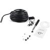 Hilitand Endoscopio video USB con fotocamera impermeabile 2 megapixel per ispezione di tubazioni 15M