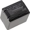 vhbw batteria compatibile con Panasonic HC-VX989, HC-VX878, HC-V770EB, HC-V777, HC-VX870, HC-V757 videocamera camcorder (4040mAh, 3,6V, Li-Ion)