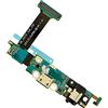 COMPATIBILE FLEX FLAT DOCK MICRO USB RICAMBIO CIRCUITO MODULO BASETTA CONNETTORE per jack CAVO MICRO Usb SENSORE HOME CARICA DOCK RICARICA + MICROFONO ALTOPARLANTE compatibile per SAMSUNG GALAXY S6 EDGE G925F