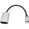 Riertostng Cavo adattatore da USB C a HDMI, 7,8 pollici, 4 K a 60 Hz, USB di tipo C maschio a HDMI femmina, adattatore per schermo del telefono e del computer, compatibile con Mac OS, Windows, Linux, iPad OS e