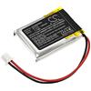 TECHTEK Batteria 300mAh compatibile con [Dogtra] 280C Receiver, 282C Receiver, Trainers ARC sostituisce BP37W