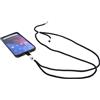 foto-kontor Cover compatibile con Cubot P60 borsa a tracolla TPU copertura protettiva borsa catena nero